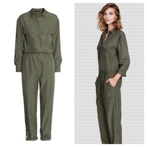 Olive Green Jumpsuit